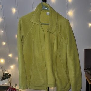 Columbia Light Green Teddy Jacket